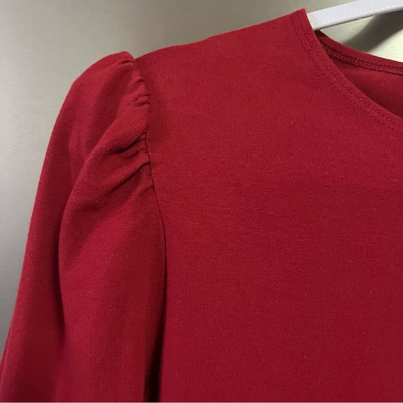 Reformation Red Long Sleeve Dress - Picture 5 of 10